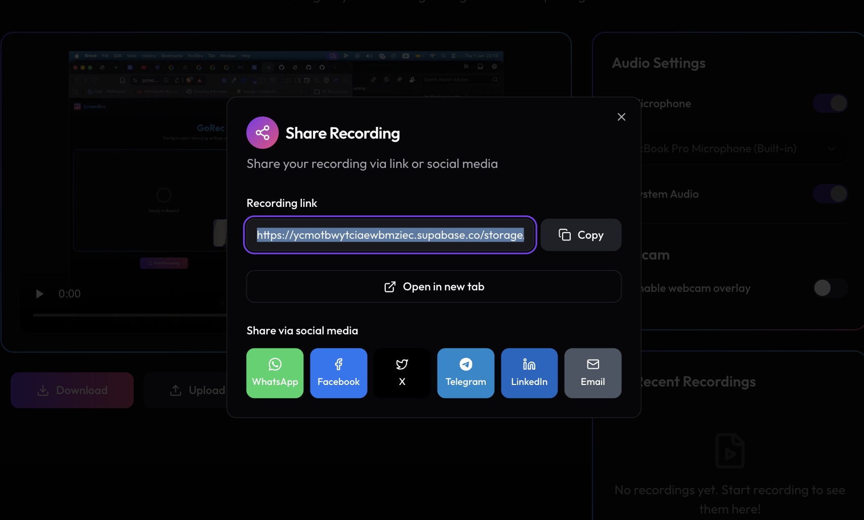 GoRec — screenshot 6