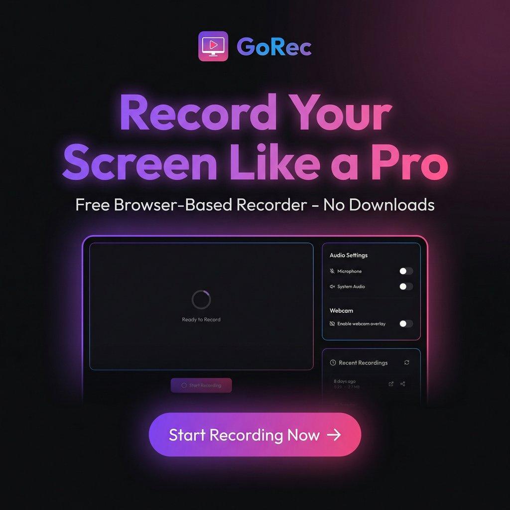GoRec — screenshot 1