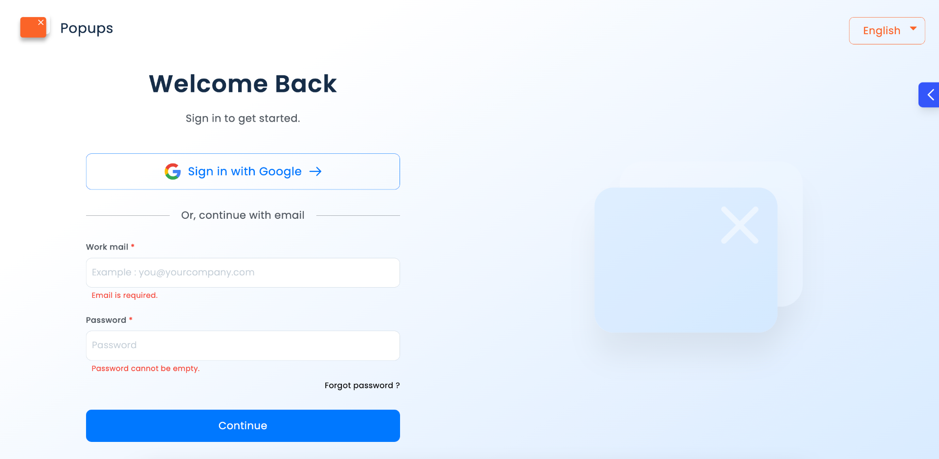 Custom Service Platform — screenshot 1