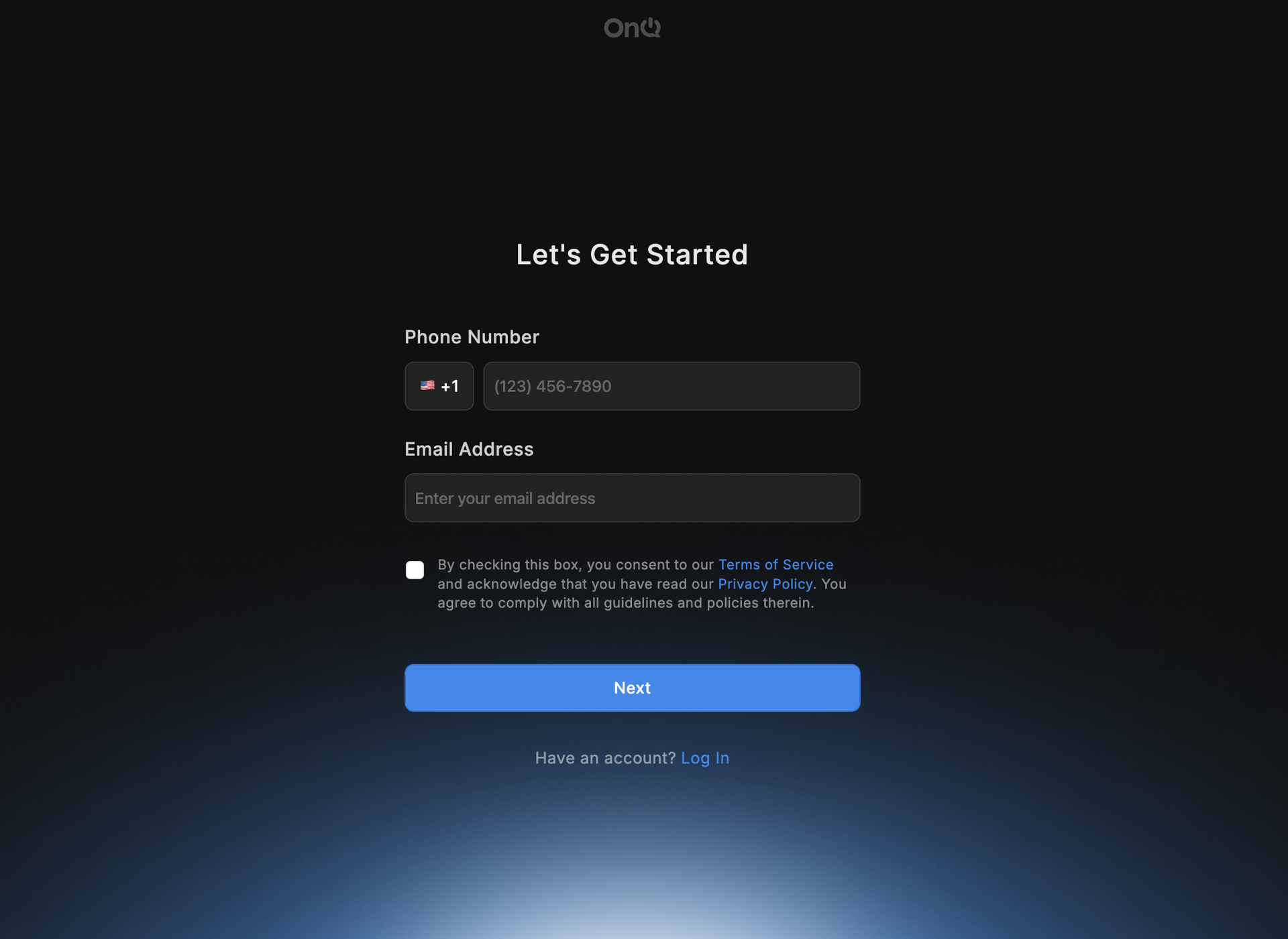 onq — screenshot 1